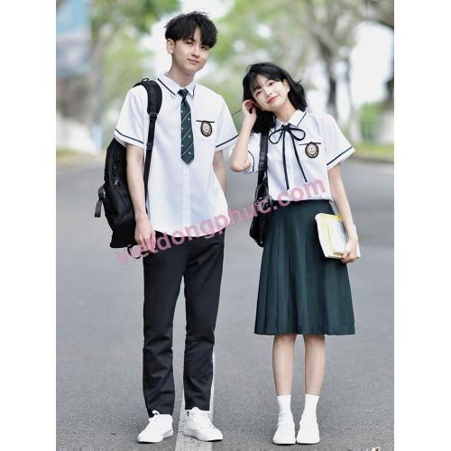 Đồng phục học sinh cấp 3 MS24 Đồng phục học sinh cấp 3 MS24